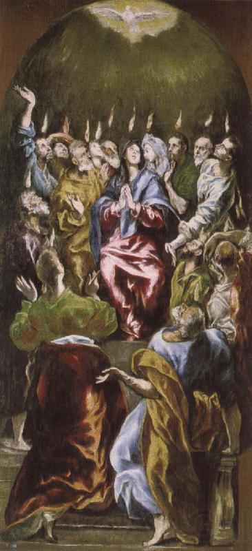 El Greco The Pentecost Norge oil painting art